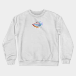 Pearl Gourami Fish Crewneck Sweatshirt